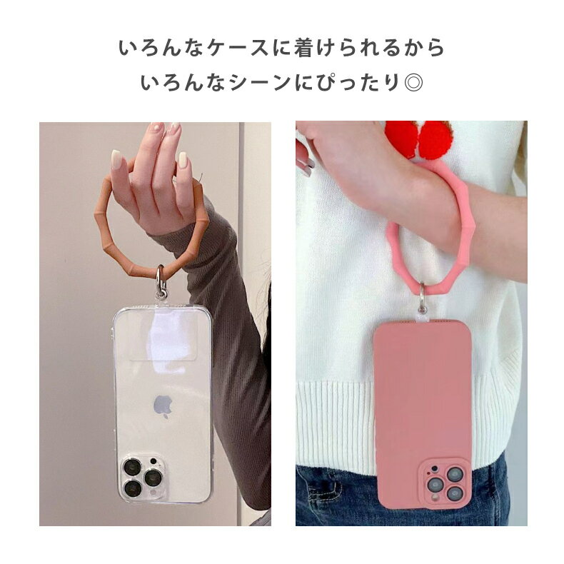 ストラップホルダー スマホ リング ハンドスト...の紹介画像3