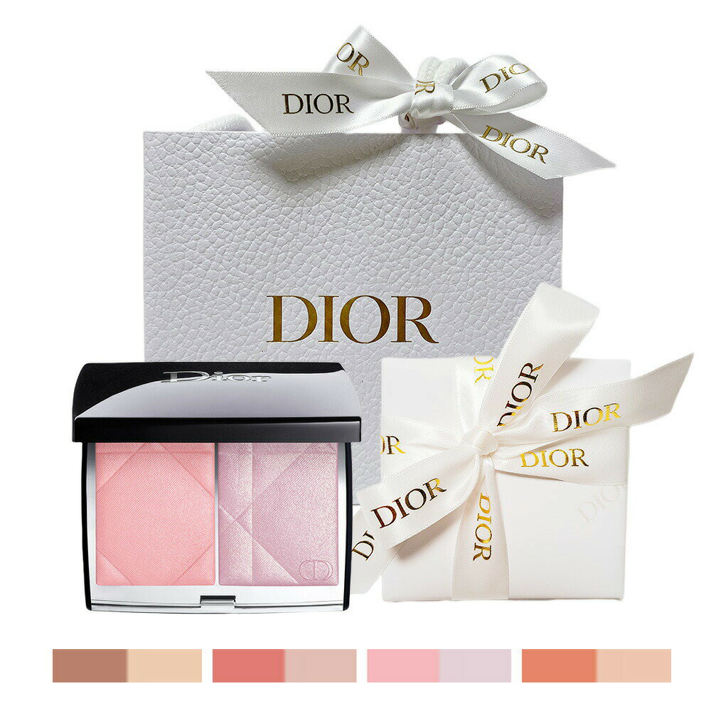 2024/7/5 発売 ラッピング 済み ディオールスキン ルージュ ブラッシュ カラー＆グロウ パウダーチーク 8g 紙袋ショッパー付き　ギフト プレゼント　誕生日　母の日