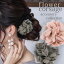 【全品送料無料】『フラワーリボンコサージュ』[フラワー コサージュ レディース 2way アクセサリー ヘアアクセサリー ヘアクリップ ニュアンス 花モチーフ パーティー フォーマル 卒業式 入学式]※メール便可※【10】