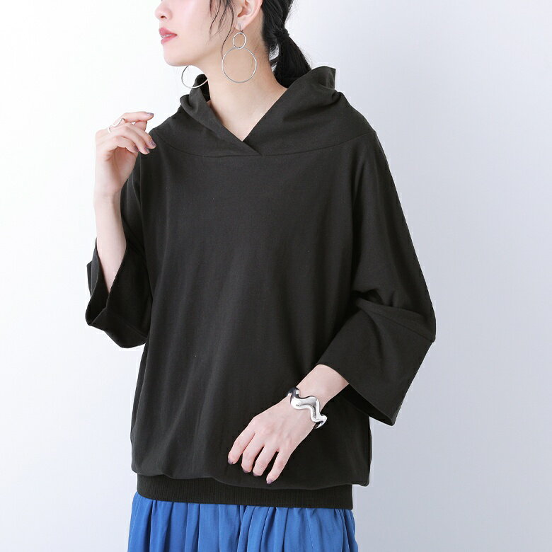 [クーポンで3点以上購入15％OFF]『洗練されたお洒落へ導くトップス×スカートコーデ2点SET』[2点セット 2024 レディース 春夏 パーカー風 カットソー 七分袖 フレアスカート ロングスカート カラー選べる]※返品・交換不可※【メール便不可】【20】