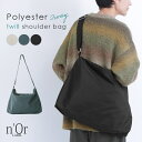 【全品送料無料】『ポリエステルツイル2wayショルダー＆トートバッグ』[n'OrLABEL バッグ メンズ ユニセックス トートバッグ ショルダーバッグ 2way A3対応 A4対応 大容量 ポリエステルツイル]【メール便不可】【40】