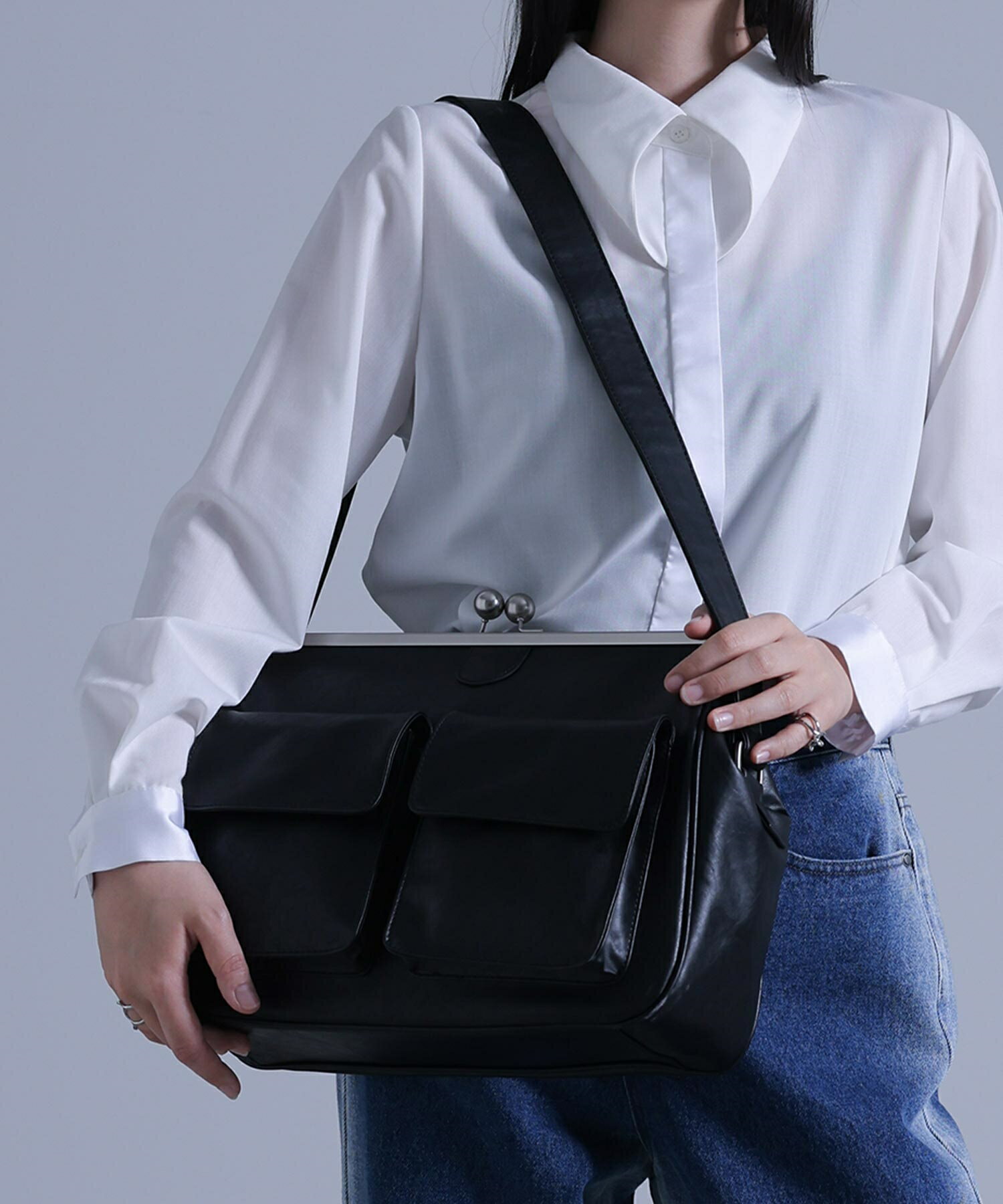 楽天市場】がま口 ショルダーバッグ(男女兼用バッグ|バッグ 楽天市場】がま口 ショルダーバッグ(男女兼用バッグ|バッグ