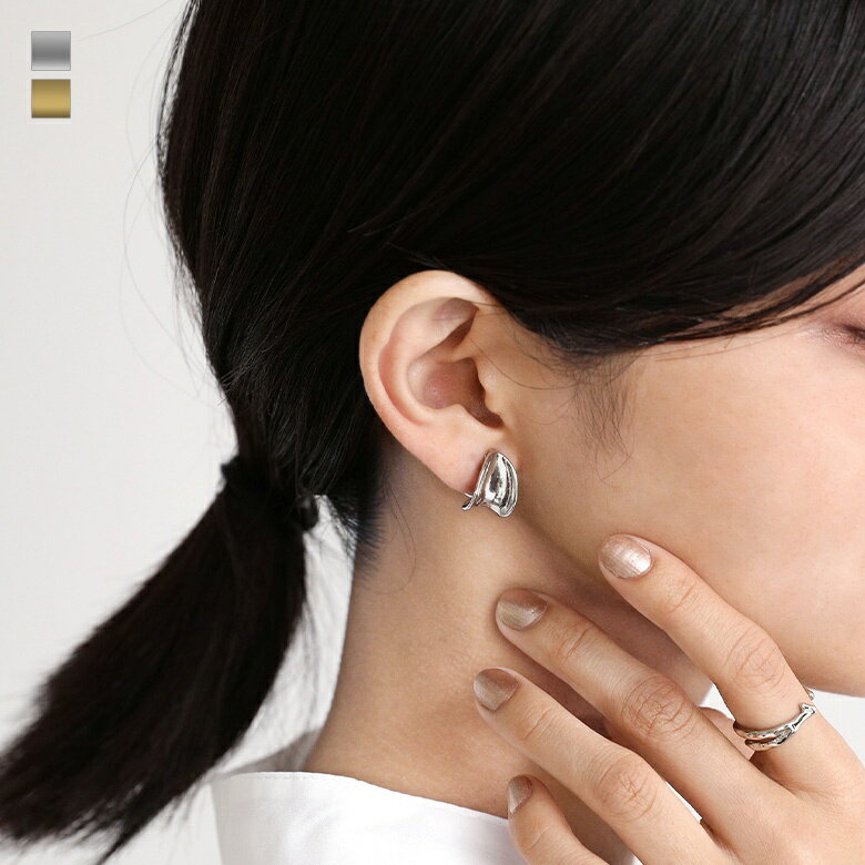 イヤリング レディース アクセサリー イヤーアクセサリー クリップ クリップ式 両耳 両耳用 きれいめ ..