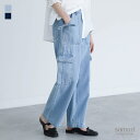 パンツ デニム ジーンズ レディース ボトムス デニムパンツ ペインターパンツ ワイドパンツ コットン100% 綿100% デニム生地 コットン 綿 春 夏 秋...