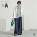 【送料無料】3点コーデセット 2025 レディース ロンT トップス カットソー 長袖 コットン100% Tシャツ ロゴT パンツ ボトムス デニム ジーンズ ...
