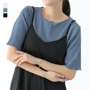 カットソー レディース 半袖 トップス Tシャツ 重ね着 レイヤード ...(4)