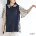 【5/26 12:59迄クーポンで20%OFF】ポロシャツ トップス レディース シャツ プルオーバー ボタンシャツ 襟付きシャツ 柄シャツ 半袖 五分袖 レー...