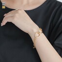 ブレスレット レディース アクセサリー アクセ ミックスチェーン サー...(4)