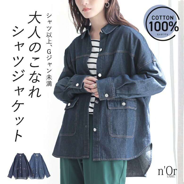 【ほぼ全品10%OFF 12/1 23:59迄】デニムシャツ レディー...(4)