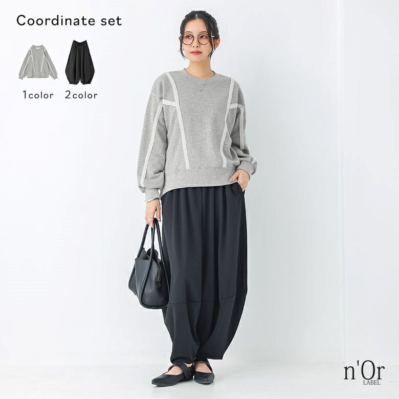 2点コーデセット 2026 レディース スウェット トップス トレーナ...(4.0)