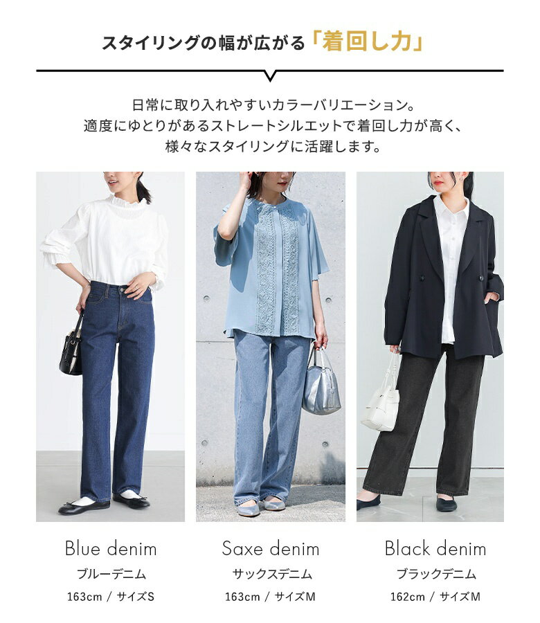 【30%OFF】【送料無料】デニム パンツ ジーンズ デニムパンツ レディース ボトムス...