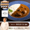 【 モルソー 秋元さくら 監修 】 国産 牛すじ 赤ワイン 煮込み カレー 6個セット ◆ グルメ お取り寄せ 洋食 ギフト お祝い お中元 御中元 お歳暮 御歳暮 内祝い 快気祝い 誕生日 母の日 父の日 有名 シェフ 監修 銘店 名店 トンソンジャパン
