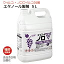 再入荷あす楽対応/ 軽減税率摂津製油 ユービコール ノロV 5L業務用 食品添加物 エタノール製剤 アルコールこの菌に あのウイルスにしっかり対策・衛生管理対策にブドウ種子抽出物の力でしっかり除菌/お試し商品