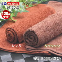 おしぼりタオル 業務用 120枚セット 80匁 茶 ブラウン 激安【あす楽14:00/送料無料...