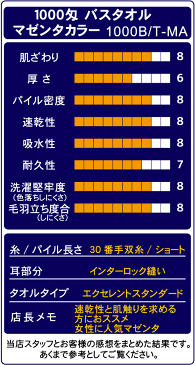 ★お試し企画送料無料 ※一部地域除くプロ仕様 軽くて心地よい肌触り バスタオル☆6枚セットあざやかな マゼンタカラー　業務用バスタオル エステタオル 中厚 少ロット 速乾性