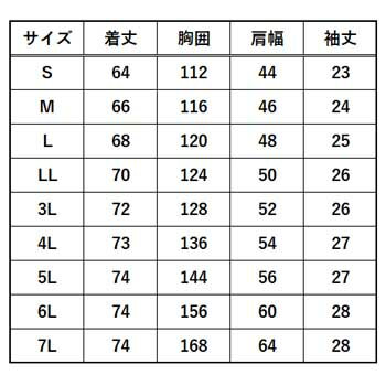 サイズ表
