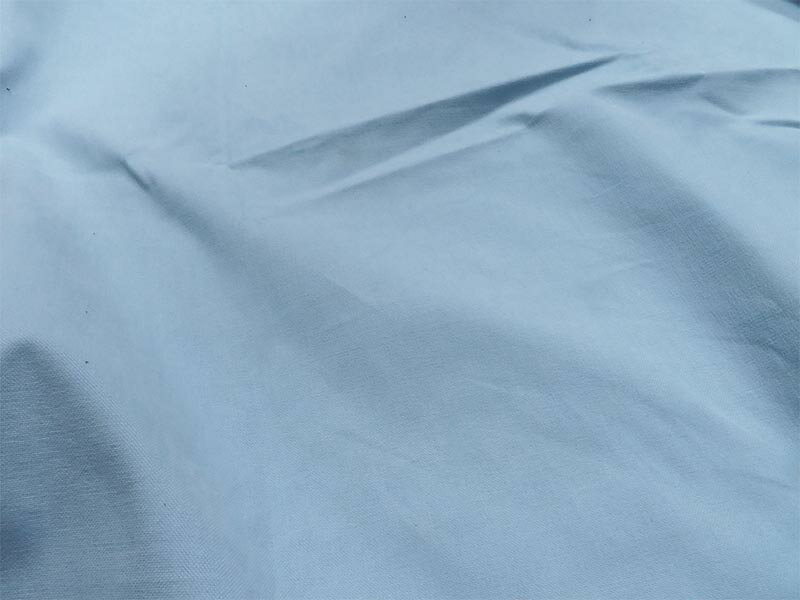 【新古品】【モデルルーム展示品】 1400×2700 ベッドカバー セミダブルサイズ ライトブルー 【U0406-04】