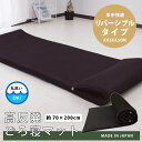 高反発 お昼寝マット ブラウン 丸洗い 軽量 コンパクト 底付き感無し 洗える お昼寝布団 オーシン 送料無料 日本製 お昼寝 マットレス 軽量 軽い 体圧分散...