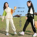 2022 キッズ おしゃれ ジャージ ガールズジャージ セットアップ 子供服 女の子 スウェット 長袖 上下セット 2点セット シンプル 運動着 韓国風 おしゃ...
