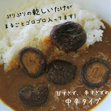 大分県産乾しいたけ 加工品　豊後きのこカレー180g