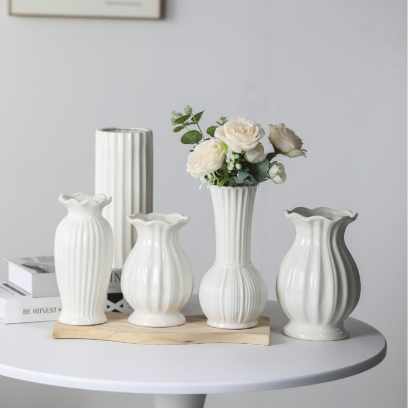 ・素材: 陶瓷・スタイル: 現代簡約・表面加工: 噴绘、上釉・柄: 色釉・サイズ展開: 円柱縦ストライプ柄【亮白磨砂】、軽纱円形【上釉】、半夏2号【妖娆款上釉】、法式ロマンチック【上釉】