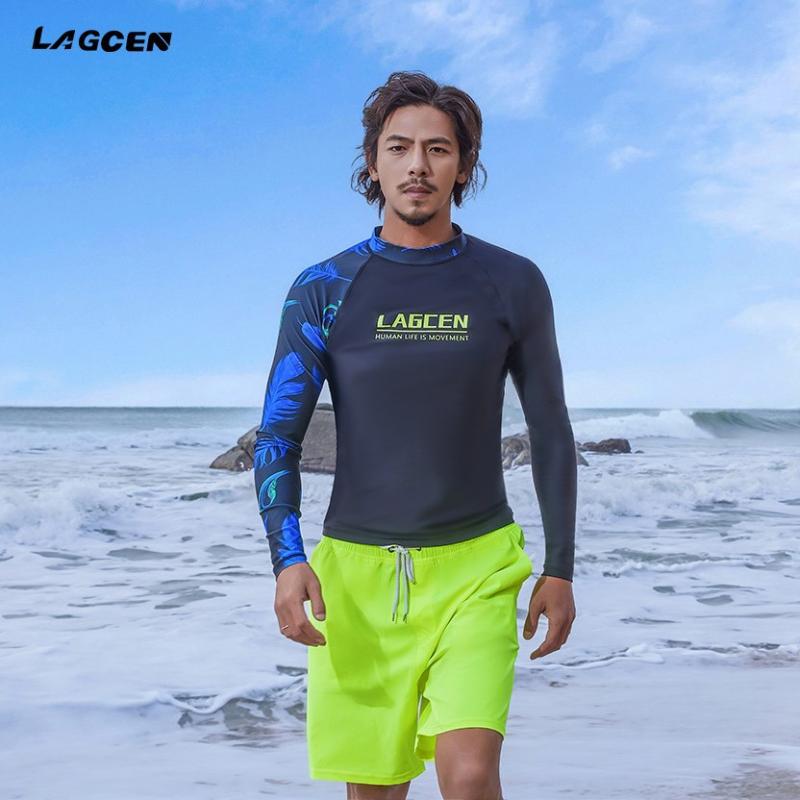 ・カテゴリ: ラッシュガード・主な素材: ナイロン・機能: 防紫外線・柄: 無地・対象性別: メンズ・対象年齢: 成人・対応シーン: ランニング、サイクリング、スイミング、ウォータースポーツ、ダイビング・カラー展開: ブラック系・サイズ展開: M、L、XL、XXL、XXXL