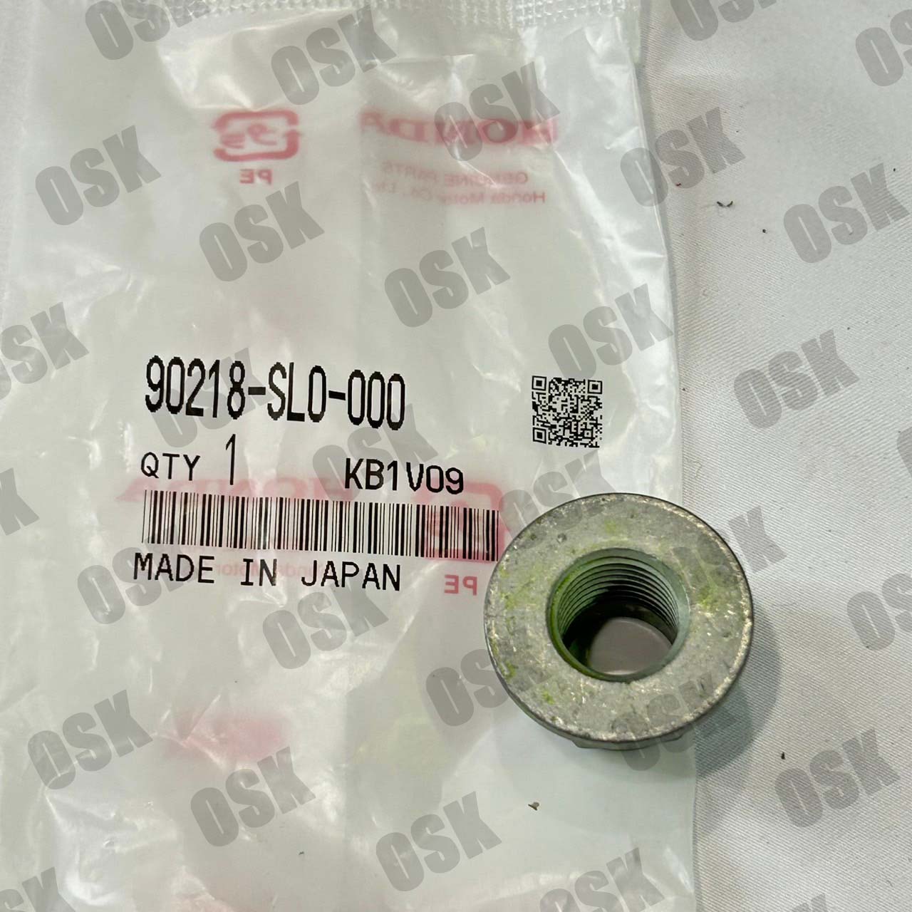 NSXѡۥʡʥåȡեå14MM ֹ90218-SL0-000 ʪʡHONDA