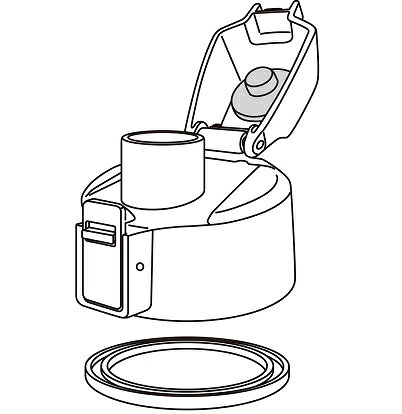 ダイレクトステンレスボトル(SBN-06D)に 使用しているフタユニットです （フードパッキン・フタパッキン付） ※品番は本体裏面に記載しております ※他の品番や他社の製品には適合しませんのでご注意ください オーエスケースタイル