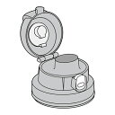 直飲み水筒用フタ（SC-600B・SC-450・SC-450S・SC-450BC・SC-450B本体用）