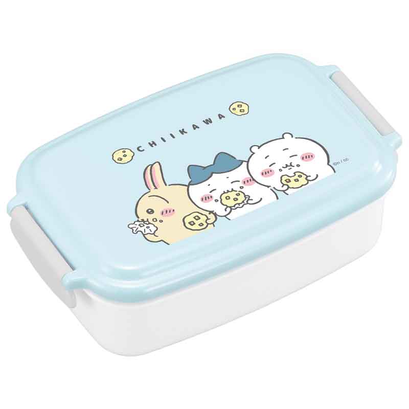 日本製 子供 弁当箱 500mL 食洗機対応 1段 子ども お弁当箱 プラスチック 乾燥機対応 電子レンジ対応 レンジ対応 仕切り付 パッキン付 抗菌 ランチボックス 小学生 中学生 高校生 女の子 女子 男の子 男子 遠足 かわいい ちいかわ | OSK CKW No.4 PL-1Rのサムネイル