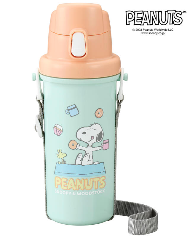 スヌーピー直飲み水筒 600ml SC-600B（子供 ランチ用品）