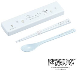 PEANUTS 引フタコンビ（箸・スプーンセット）CT-27抗菌！食器洗浄機対応