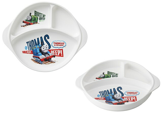 日本製 ランチプレート ベビー キッズ 食洗機対応 プラスチック レンジOK すべりにくい 子供食器 ランチ皿 仕切り すくいやすい 子供用 スタッキング 軽い...