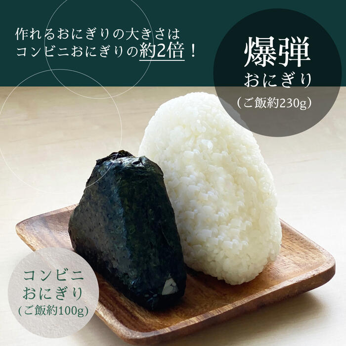 累計販売50万個突破! 大きな おにぎりケース...の紹介画像3