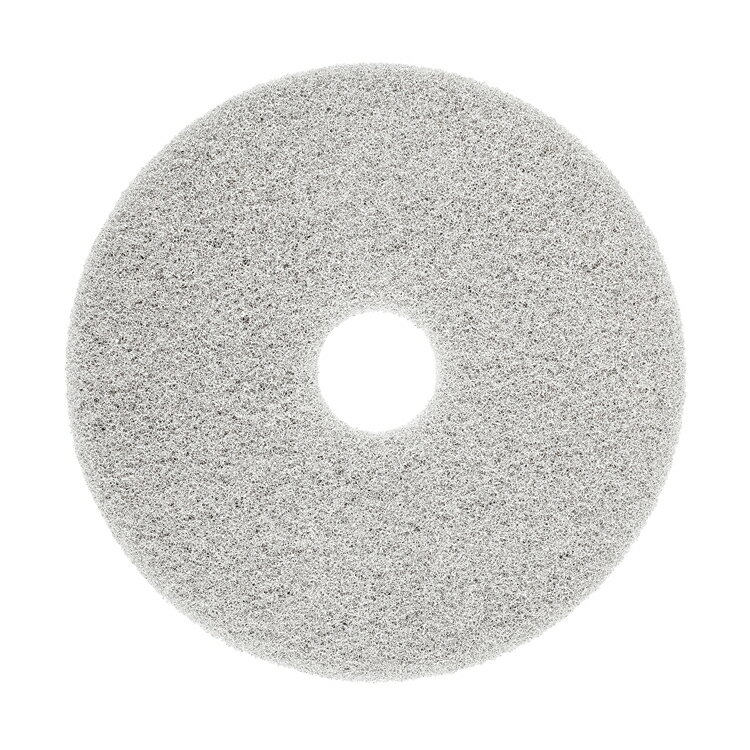 シーバイエス TASKIツイスターホワイトパッド 17インチ［化学床 大理石 テラゾー リノリウム 光沢復元 洗浄 研削 ダイヤモンド 1500番］