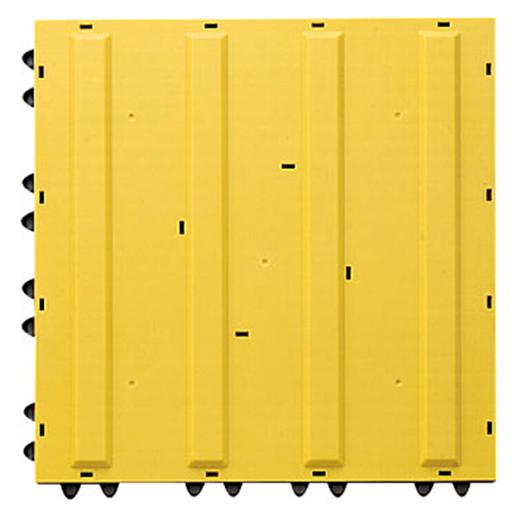 山崎産業 ニューガイドマットB B-L（誘導）300×300 Y [風除室 玄関 屋内 ブラシマット エントランス 出入口 誘導 表示 店舗 オフィス 学校 作業現場 工場]