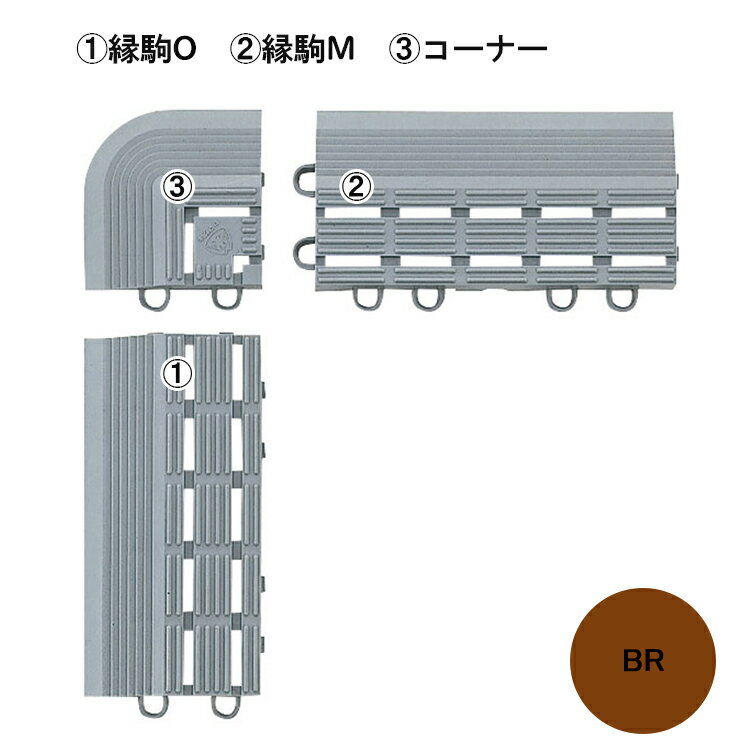 【マット】エバックブラシハードマット 縁駒コー...の紹介画像3