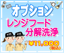 【オプション】レンジフード分解洗...