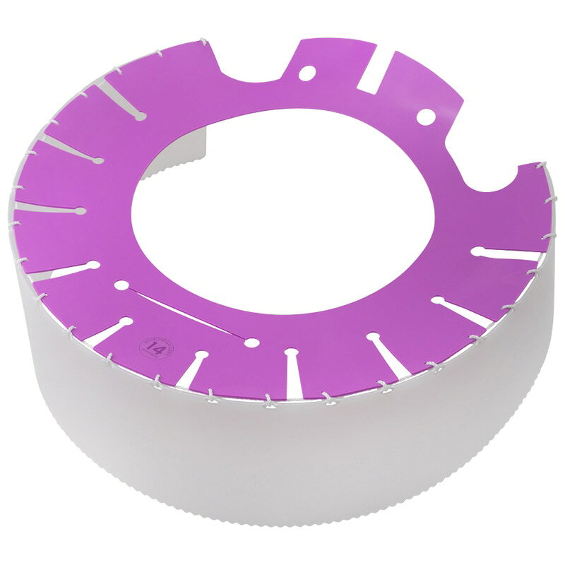 早乙女 シャンピングハットコスモス ハードタイプ 14インチ【ポリッシャー用飛散防止カバー】