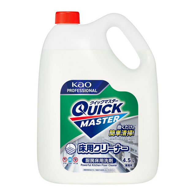 乐天商城 - 花王　クイックマスター　床用クリーナー　4．5L　業務用