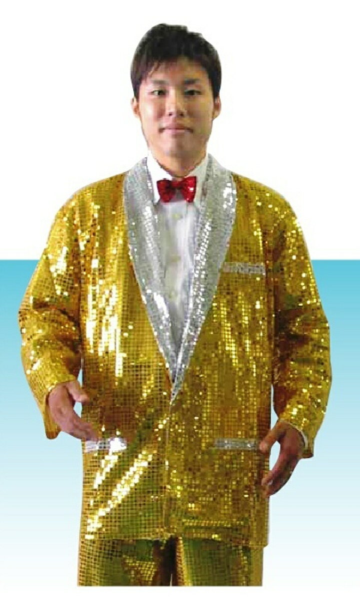 スパークタキシード　ゴールド