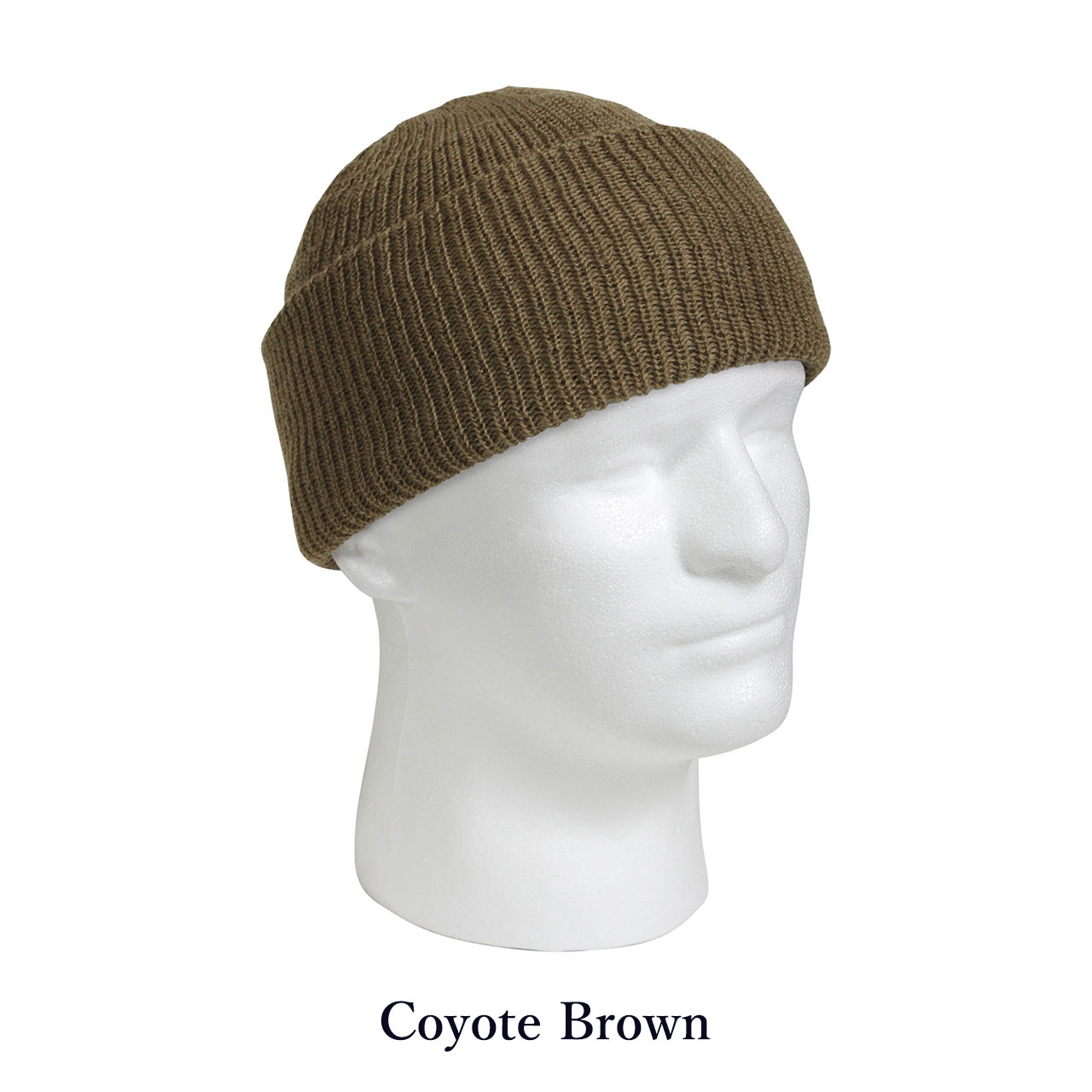 Rothco (ロスコ) Genuine G.I. Wool Watch Cap ロスコ ワッチキャップ ニット帽 ニットキャップ ビーニー ニット帽子 メンズ ブランド 帽子 無地 浅め ウール 冬用 黒 ブラック ネイビー オリーブ アメリカ製 MADE IN USA 【メール便 / 送料無料】【あす楽対応】