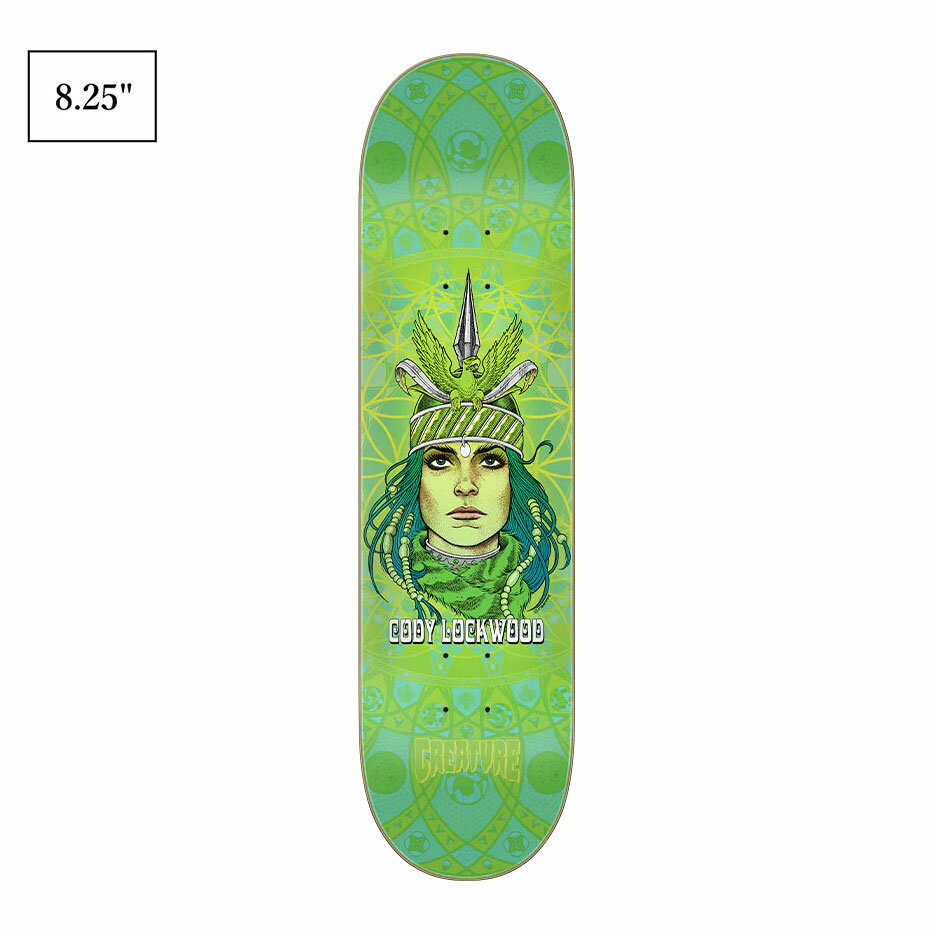 【正規輸入品】 CREATURE (クリーチャー) Lockwood Lost Soul Everslick Deck 8.25in x 32.04in スケートボード スケボー デッキ 8.25 ブランド クリーチャー 8.25インチ 【送料無料 / デッキテープ無料】【あす楽対応】