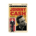 Super7 (スーパーセブン) Johnny Cash ReAction Figure The Man In Black / Super 7 リ・アクション フィギュア カントリー コラボレーション ジョニー・キャッシュ おもちゃ TOY 3.75インチ 