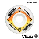 HAZARD WHEELS (ハザード) Hazard Bio CS : Radial White Wheels 101A スケートボード スケボー ウィール ハードウィール ストリート クラシック ラディアル ラジアル 51mm 53mm 55mm 60mm 