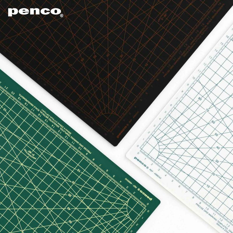 penco (ペンコ) オペレーティングマット A4 カッティングマット カッターマットA4 マット カッター マウスパッド 白 ホワイト ハード ブランド 便...