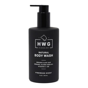 4/23(金) 再入荷！ Hardworking Gentlemen (ハードワーキング・ジェントルメン) NATURAL BODY WASH 350ml ボディウォッシュ ボディソープ シャンプー オールインワン メンズ 男性 オーガニック いい香り 保湿 乾燥肌 しっとり 潤い 液体 本体 ポンプ ギフト 【あす楽対応】