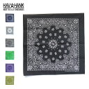 HAV-A-HANK (ハバハンク) TRADITIONAL PAISLEY BANDANNAS made in usa hav a hank バンダナ hav...