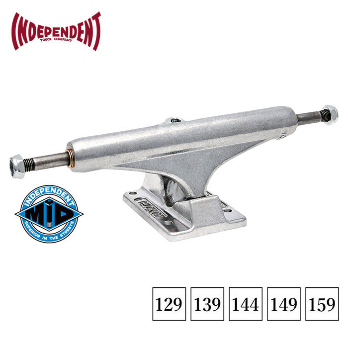 \セール/【楽天スーパーSALE 20%OFF】【正規輸入品】 INDEPENDENT TRUCKS (インディペンデント) MID POLISHED Skat...