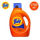 3/1(金) 在庫補充 / TIDE (タイド) Tide Original Scent Liquid Laundry Detergent 92oz/2720ml タイド 洗剤 洗濯 衣類用 洗濯洗剤 本体 オリジナル リキッド 液体 濃縮 無リン 中性 P G アメリカ 海外 ギフト 【送料無料】【あす楽対応】